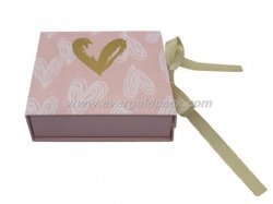 Gift box custom packaging luxury paper flat folding box with magnet
