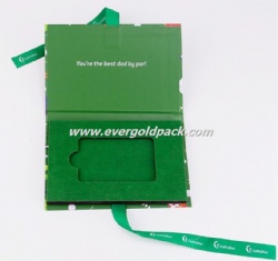 Holder Wholesale Membership Bank Greeting Card Paper Packaging Luxury Credit Card Gift Card Box